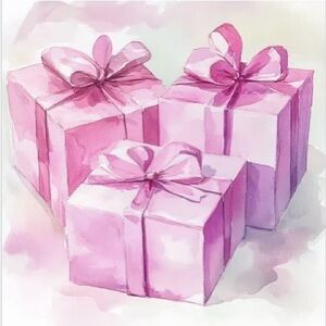 Pink Gift Boxes Set
